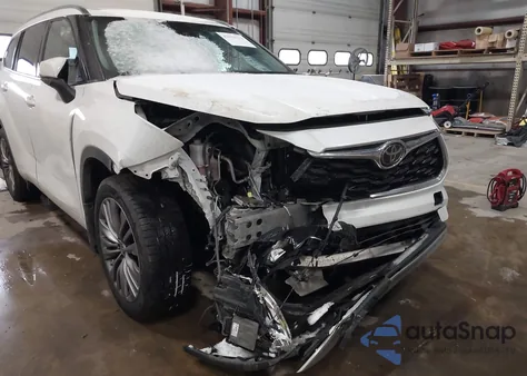 2020 Toyota Highlander Platinum from USA, damaged, VIN 5TDFZRBH3LS045720